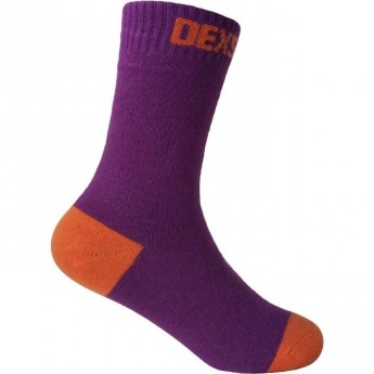 Носки водонепроницаемые детские DEXSHELL Ultra Thin Children Socks DS543PO, размер Junior L