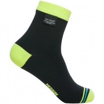 Носки водонепроницаемые DEXSHELL Ultralite Biking Hi-vis Yellow DS642H, размер M