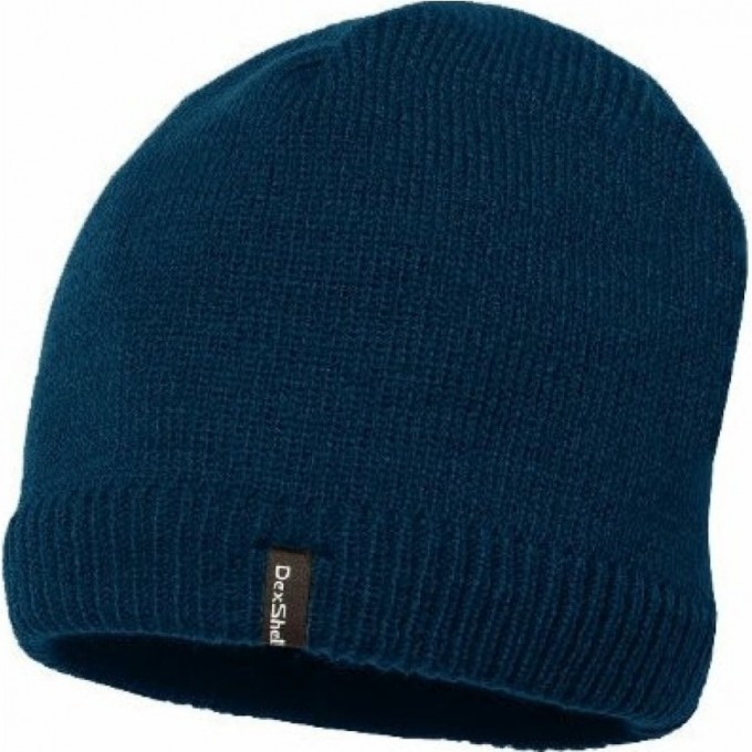 Шапка водонепроницаемая DEXSHELL Beanie Solo, DH372NB темно-синяя, размер L-XL DH372-NBLXL