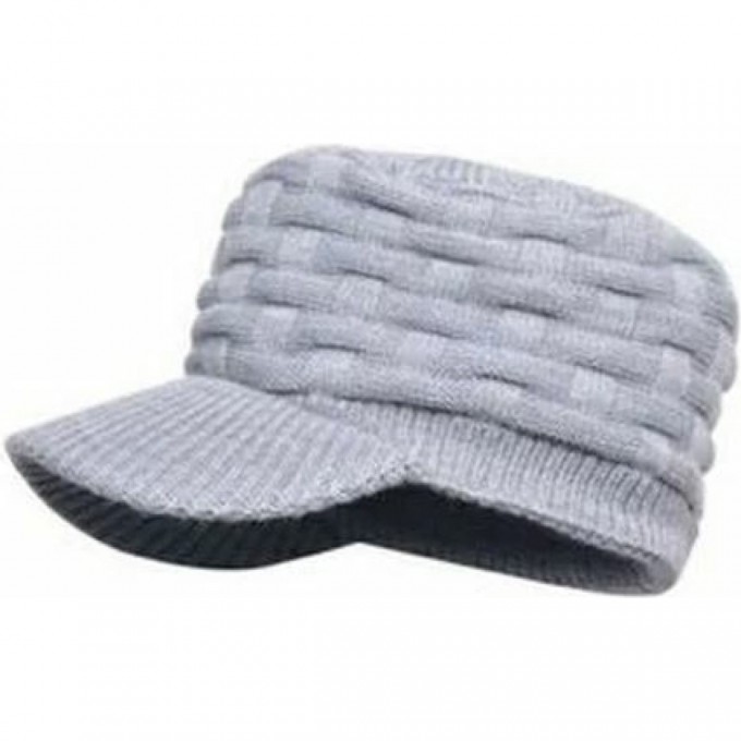 Шапка водонепроницаемая DEXSHELL с козырьком Beanie Peaked DH393 серый, размер L-XL DH393-G